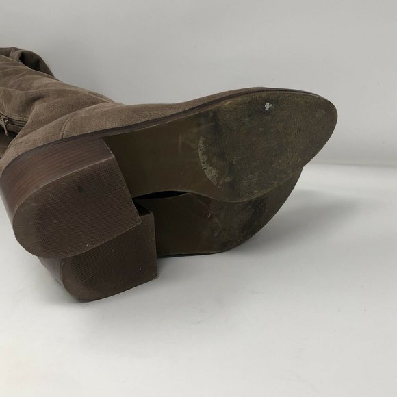 Steve Madden Gabbie Micro-Suede sock boots sz 8.5 - Picture 6 of 11
